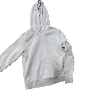 Nike Men's light blue unisex  Hoodie Sweatshirt Sz m